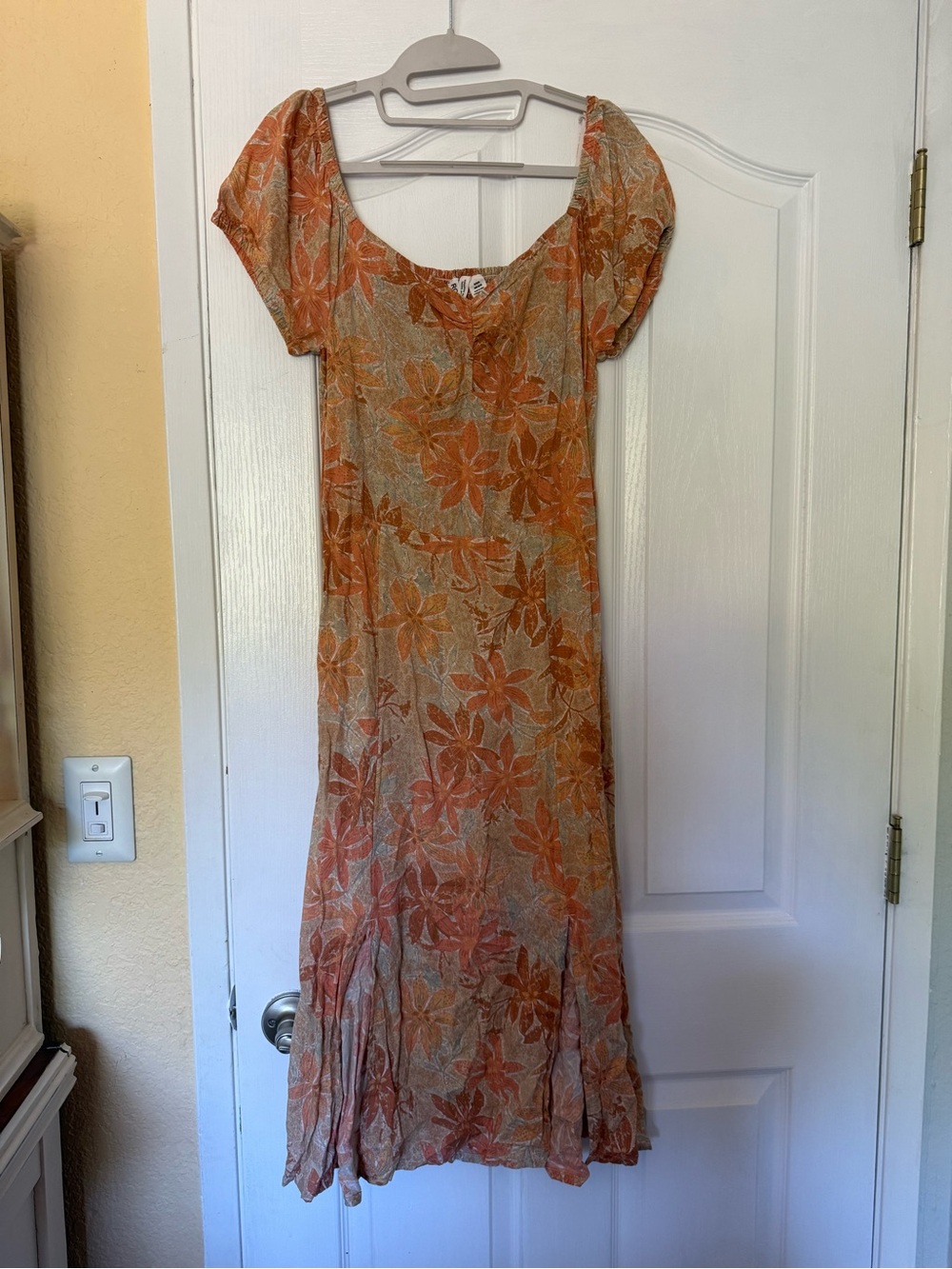 Roxy Floral Scoop Neck Women's Dress